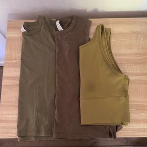 Lot of 3 Lululemon Tops